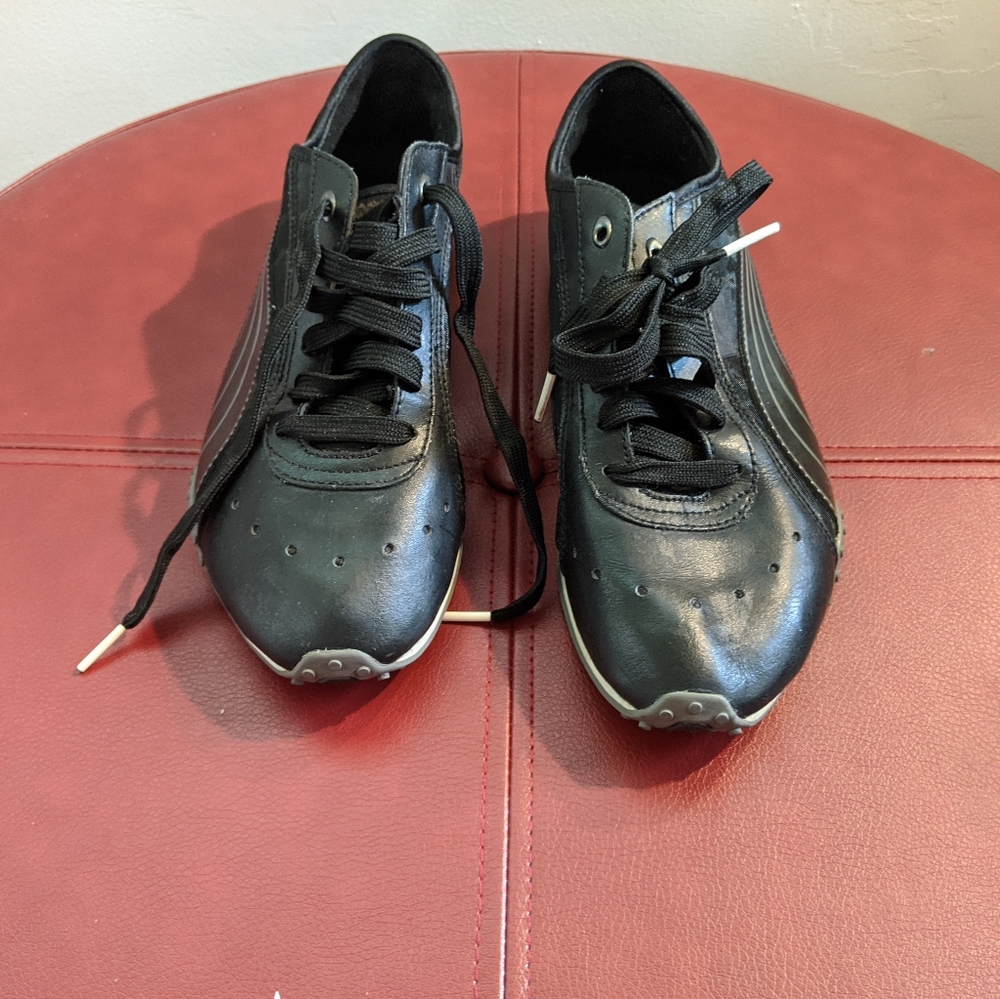 Puma leather and mesh sneakers - Picture 6 of 8